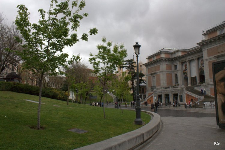 Entrance to Museo del Prado